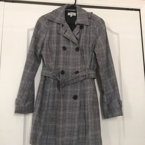 Plaid lightweight spring jacket